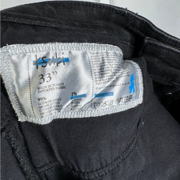 KSUBI Chitch Boneyard black Denim slim Jeans Men’s size 33x33 with pocket tag